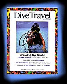 Dive Travel Magazine Cover